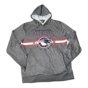 New England Patriots Gray Hoodie